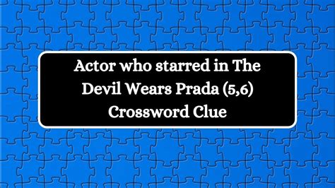 Prada competitor Crossword Clue Answers.